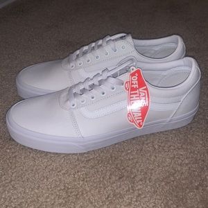 Brand new white vans